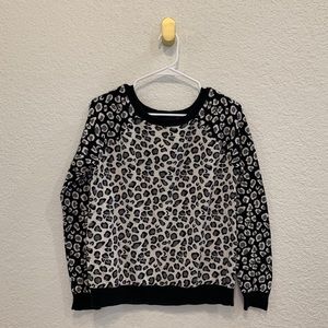 A.N.A Leopard Print Sweater
